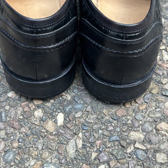 Johnston & Murphy Cellini Italian Black Dress Tassel Dress Shoes Size 9 M main image 6